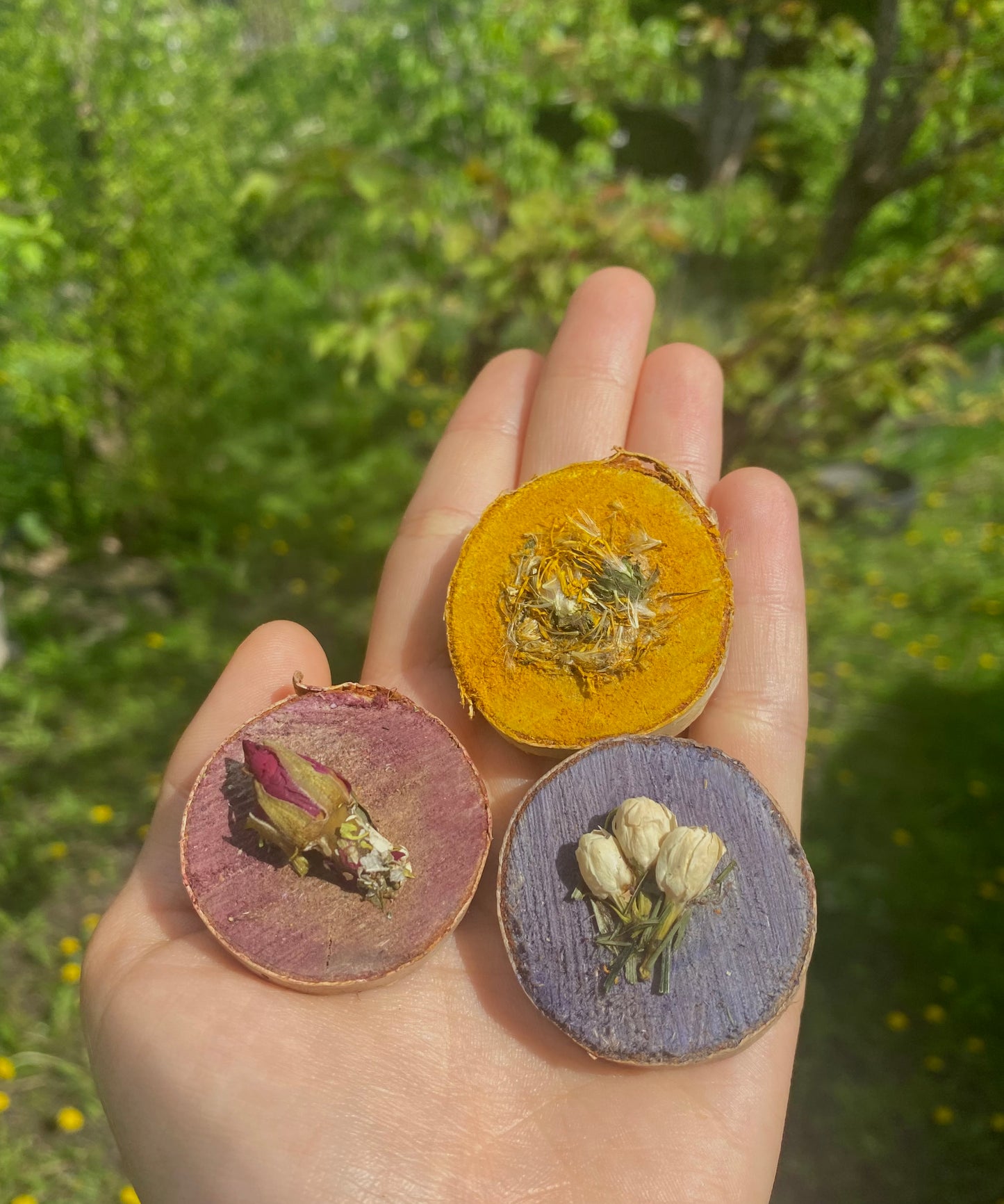 Victorian style - natural wooden treats