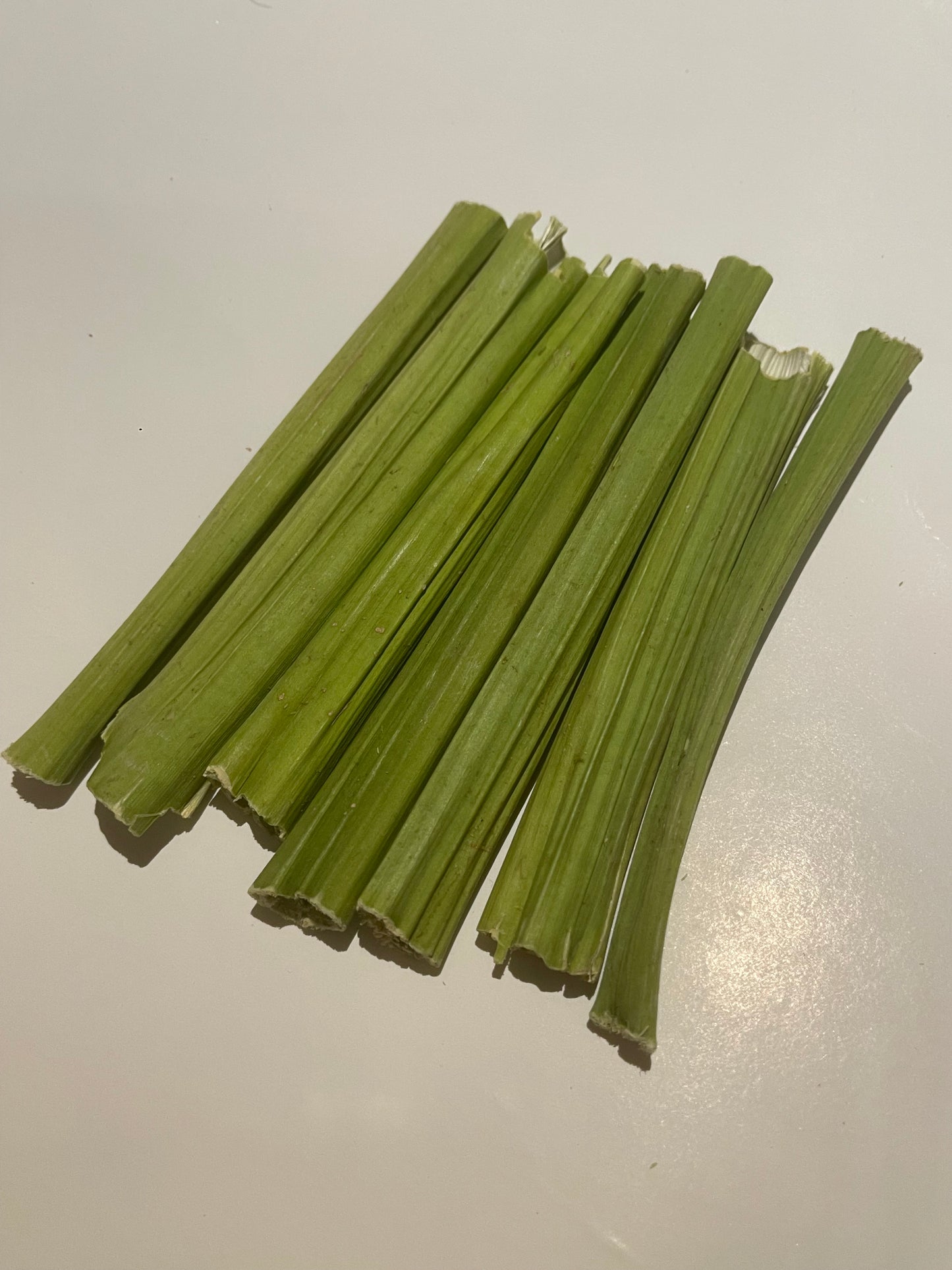 Natural papaya stems