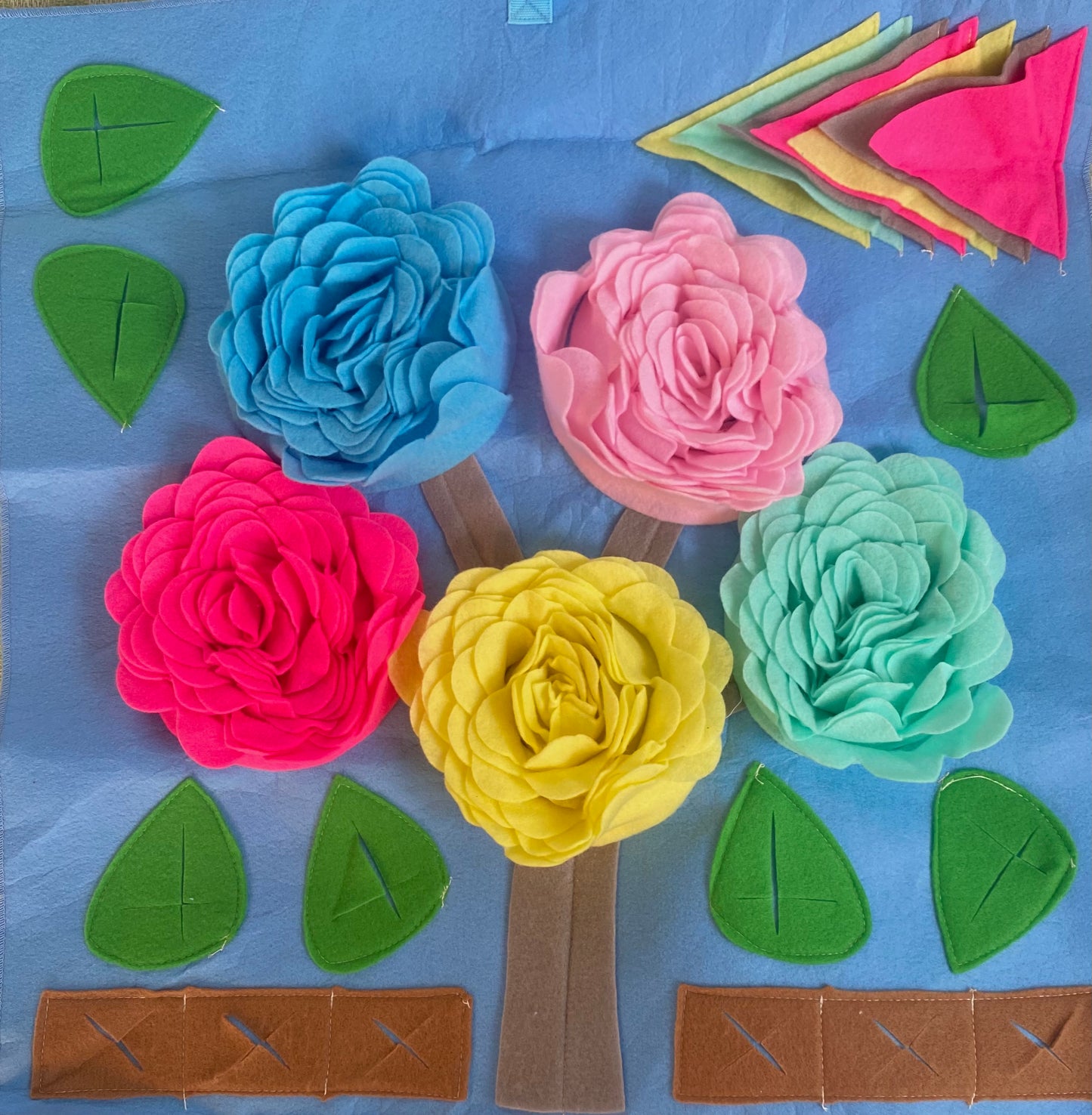 The love tree - snuffle mat for bunnies foraging fun !