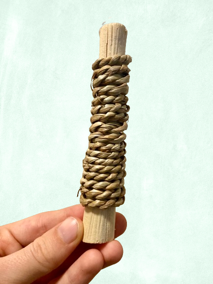 Bamboo and twisted sea grass sweet sticks (favorite)