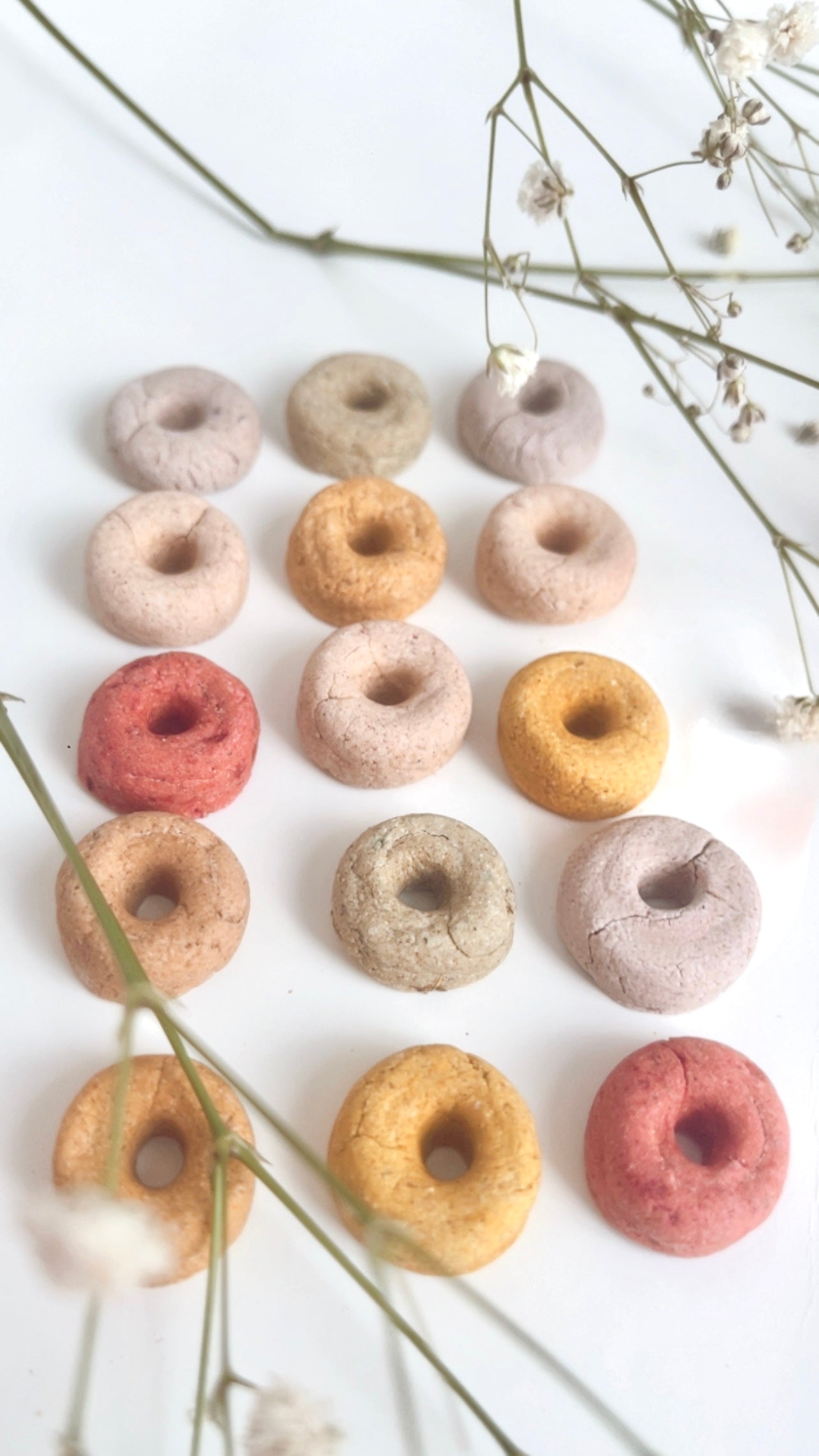 Multi-flavored donuts