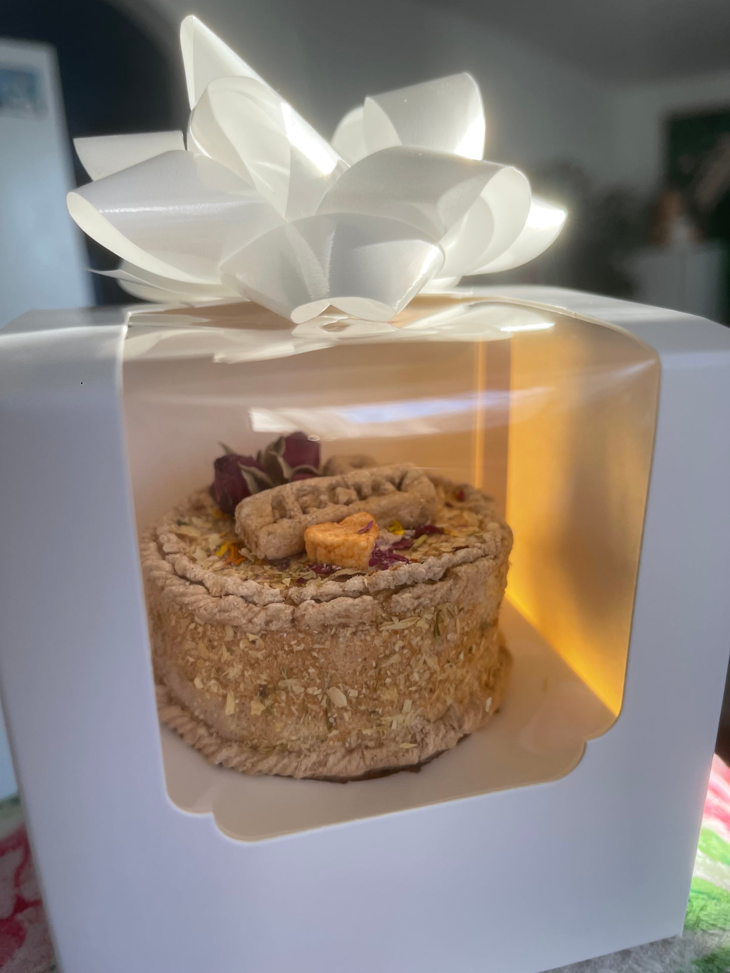 Gâteau d’anniversaire / jour d’adoption personnalisé 100% naturel