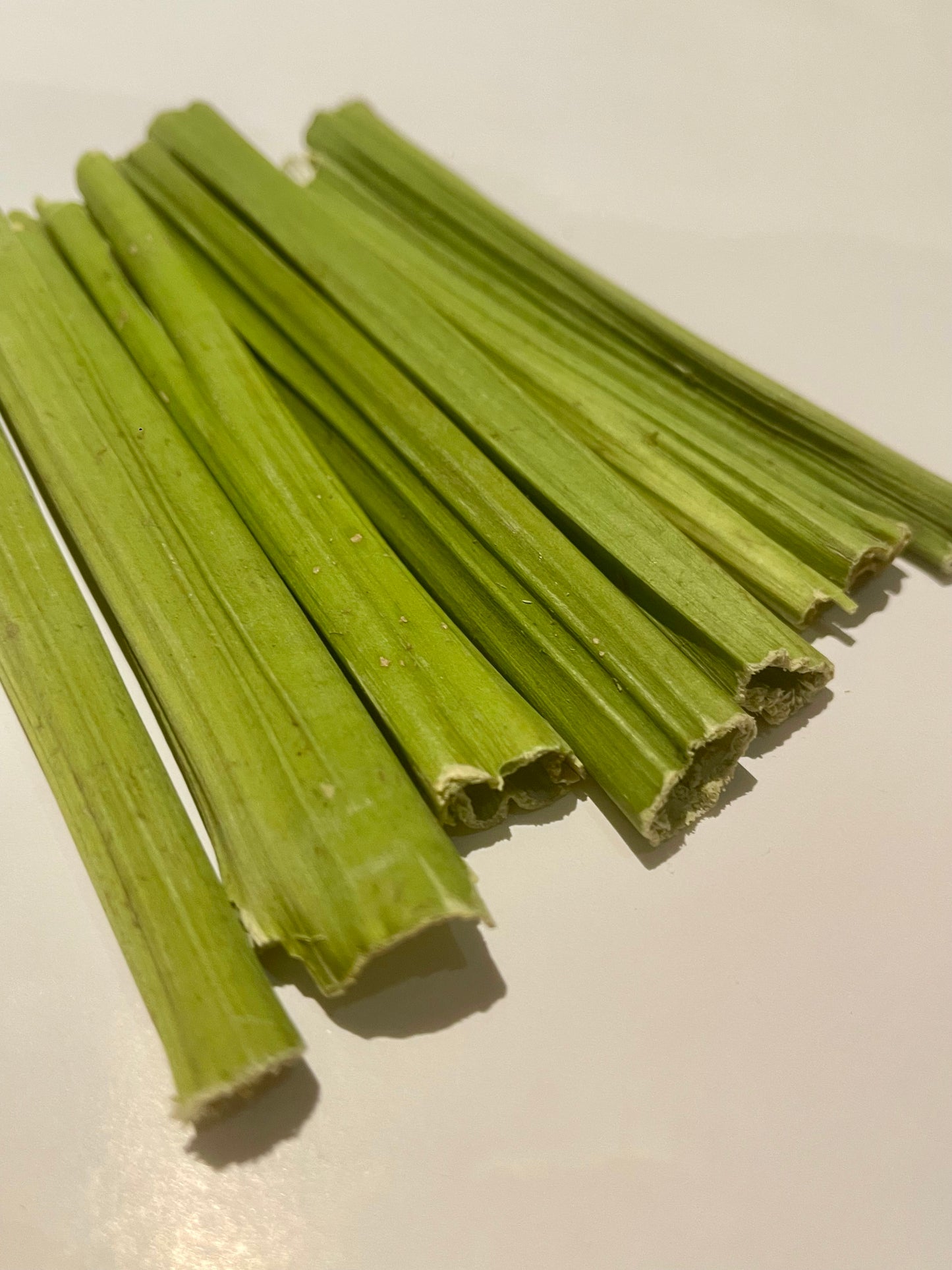 Natural papaya stems