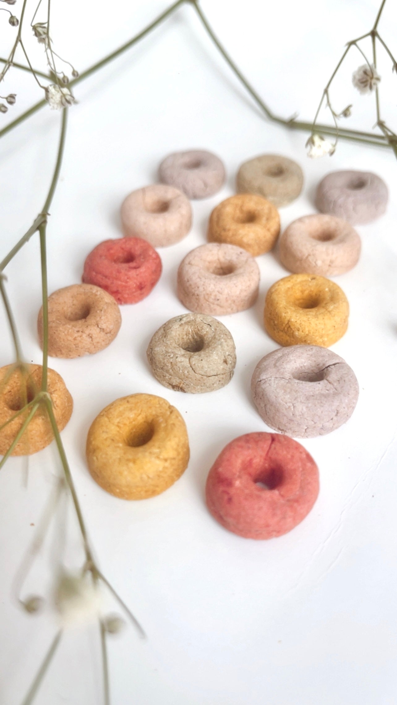 Multi-flavored donuts