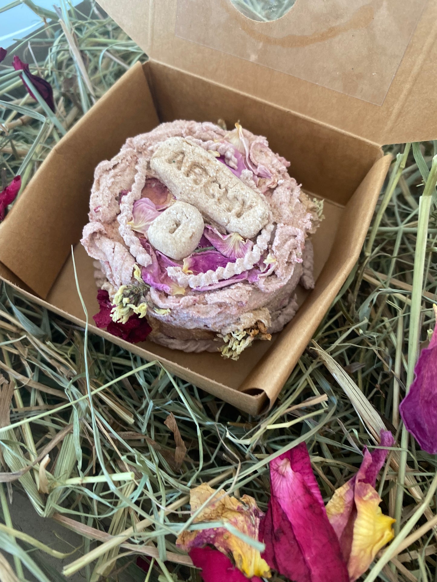 Gâteau d’anniversaire / jour d’adoption personnalisé 100% naturel