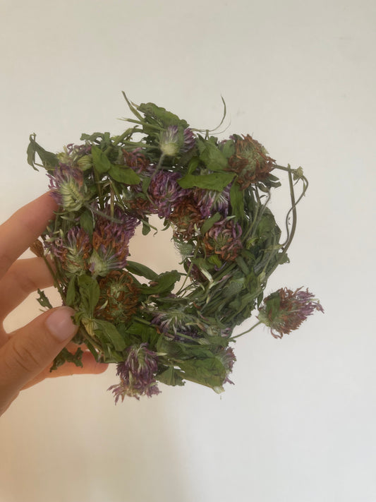 Anneau de trèfle rouge