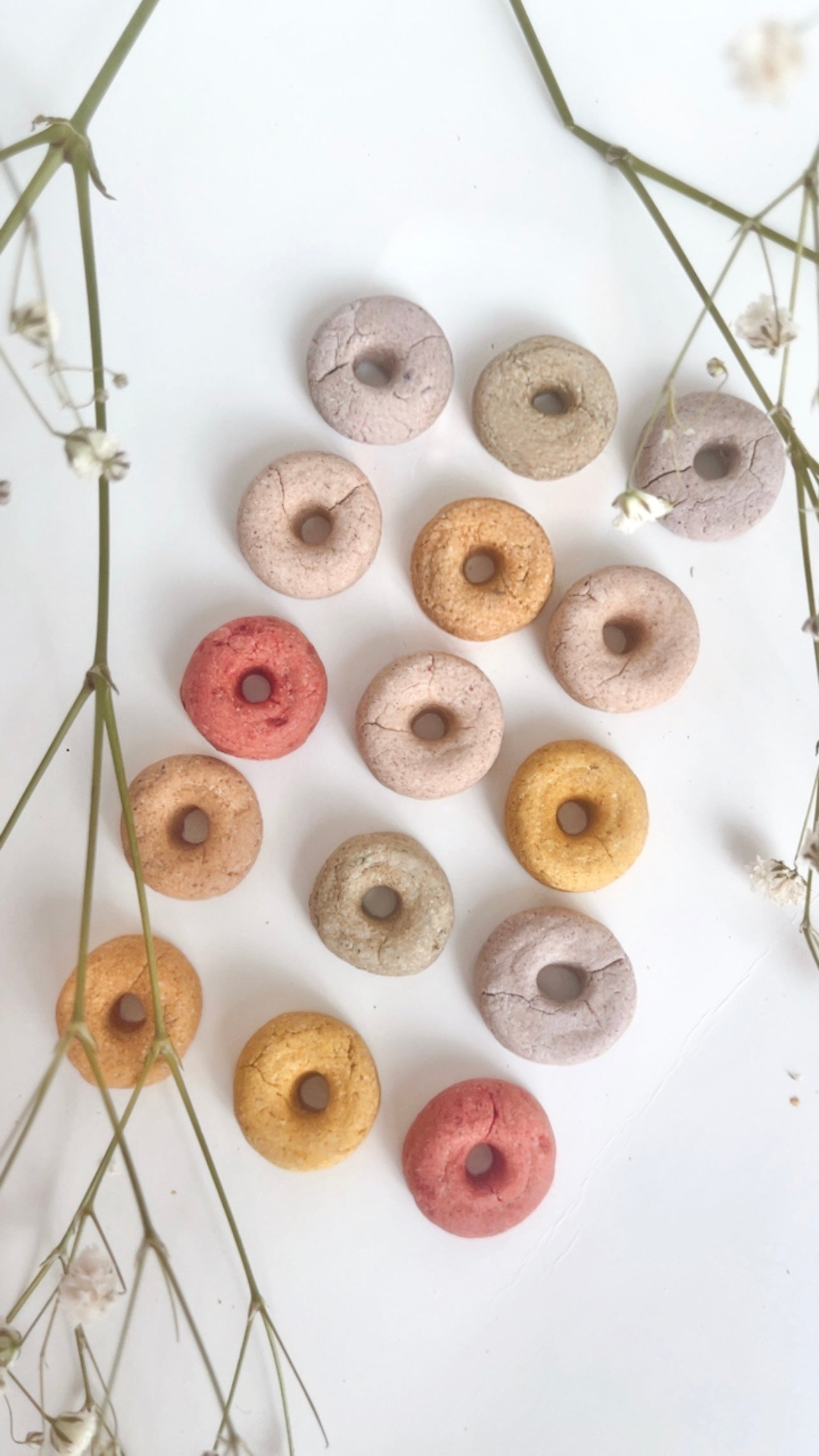 Multi-flavored donuts