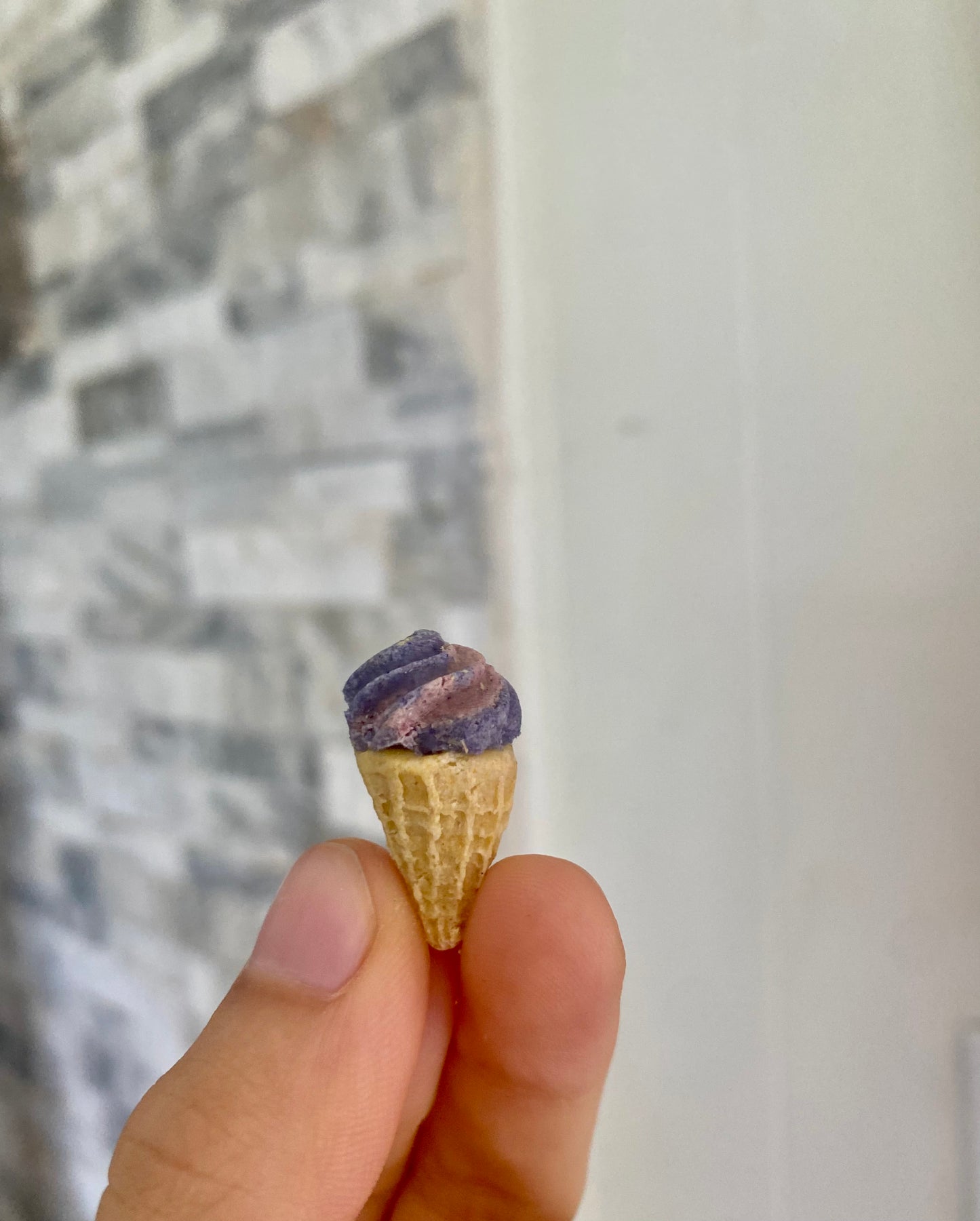 Friandises naturelles en forme de crème glacée