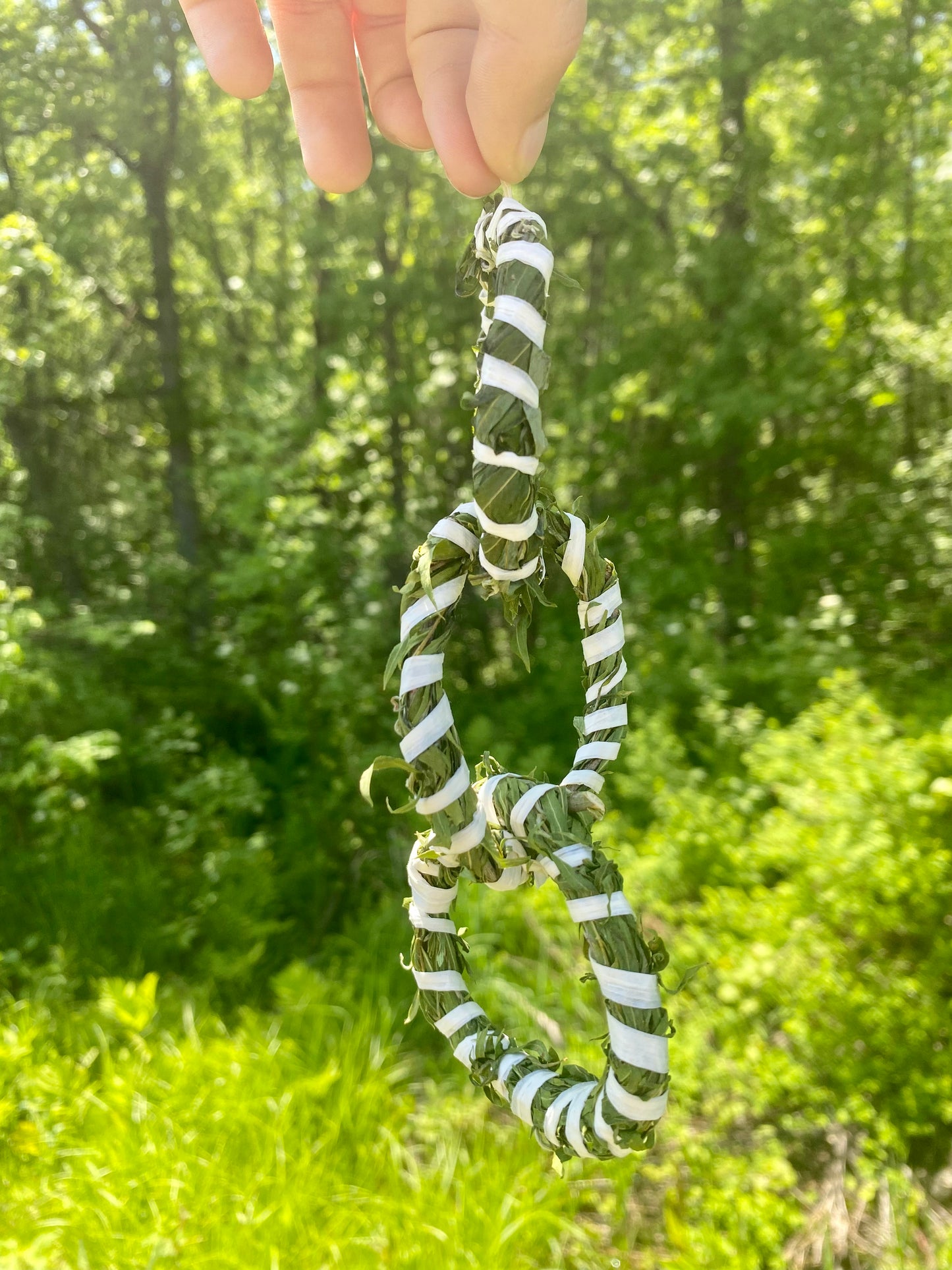 The triplet - natural willow rings