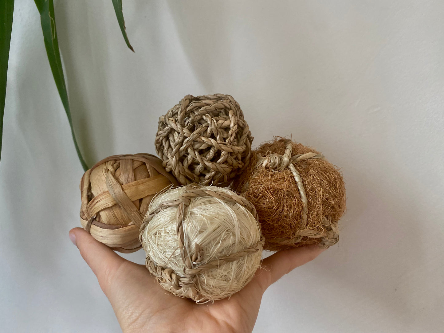 100% natural chew ball for bunny