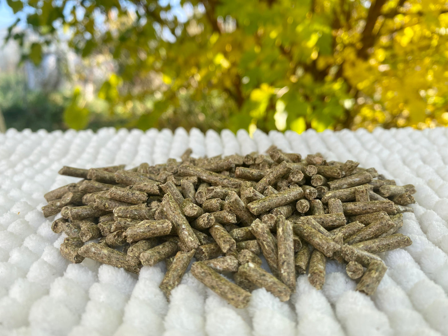 Rabbit pellets