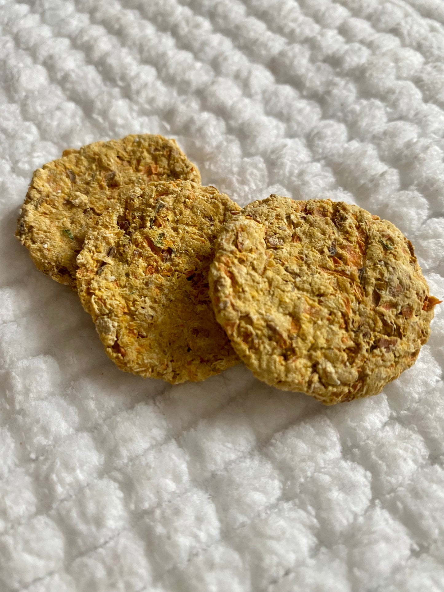 Carrot flavored treats