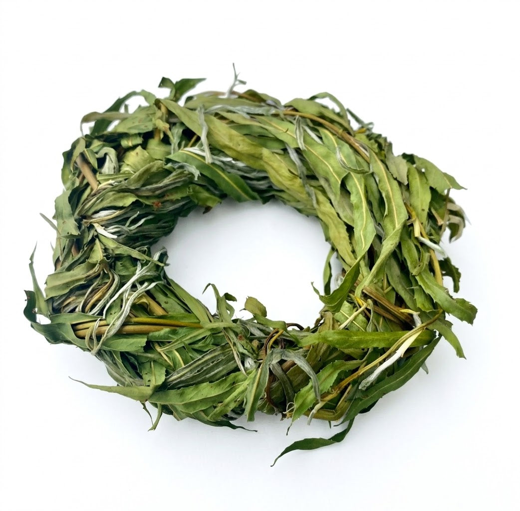 Handwoven willow ring 