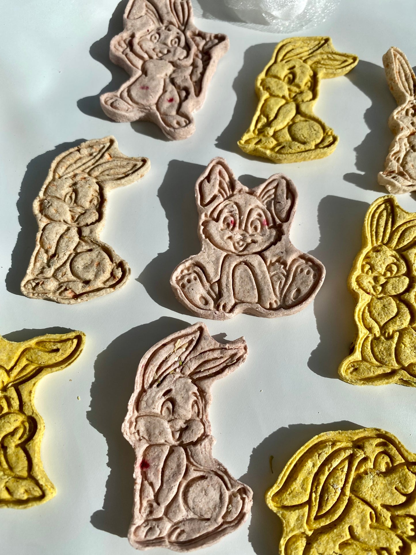 Gâteries en forme de lapins