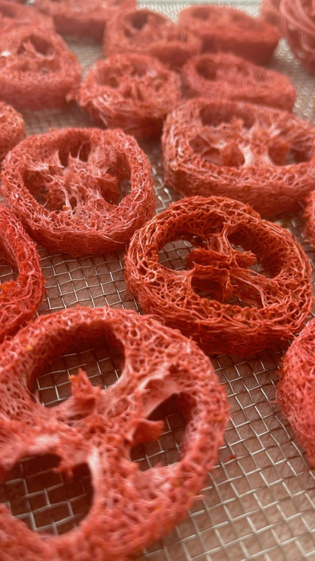 Loofah naturel à la fraise 🍓