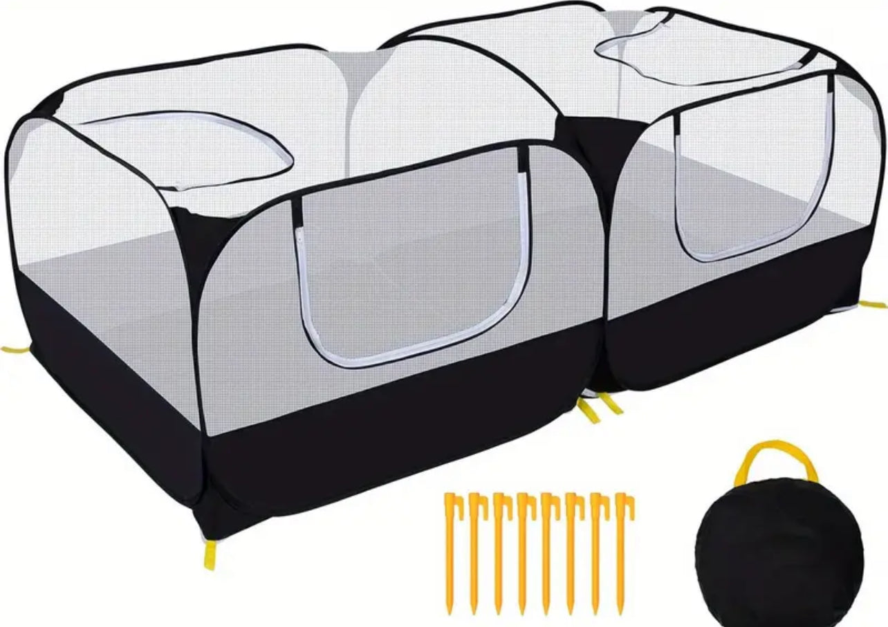 Enclos extérieur de luxe pour lapin