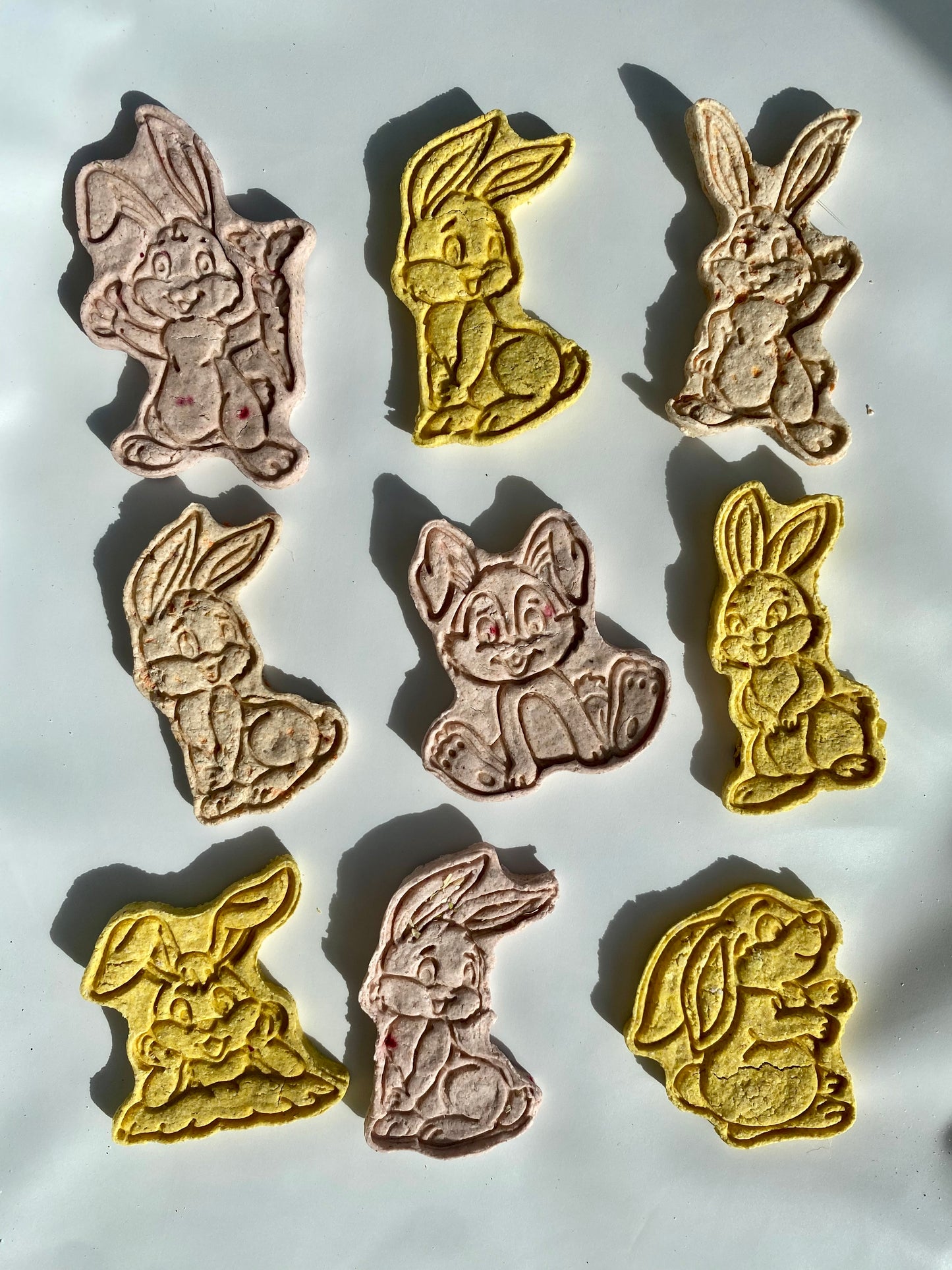 Gâteries en forme de lapins