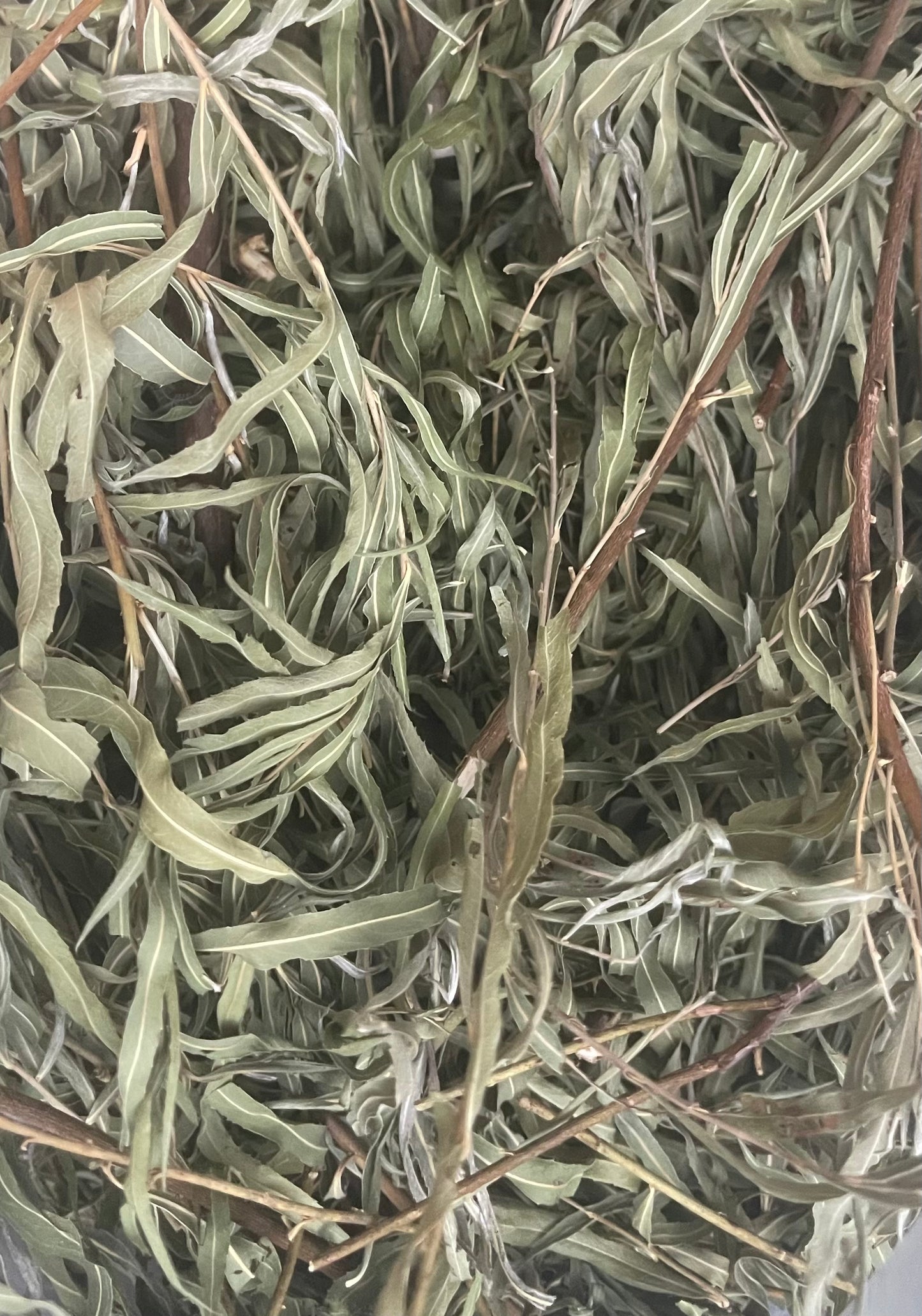 Trio d’herbes déshydratées (saule, poirier, mûrier)