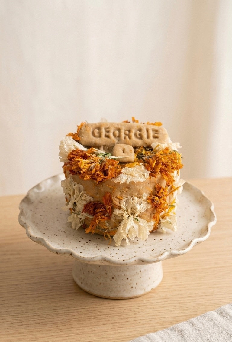 Gâteau d’anniversaire / jour d’adoption personnalisé 100% naturel