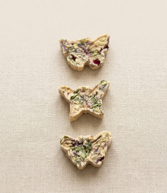 Papillons floraux