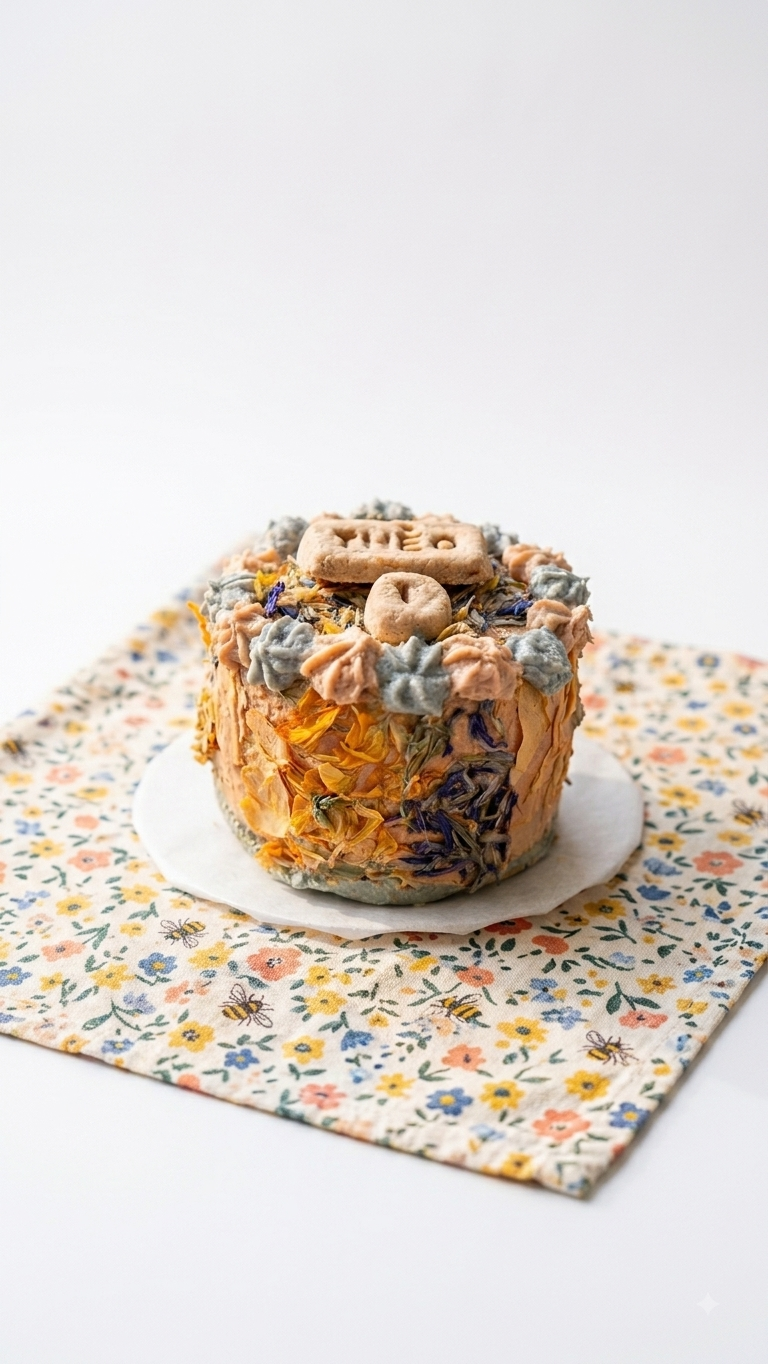 Gâteau d’anniversaire / jour d’adoption personnalisé 100% naturel