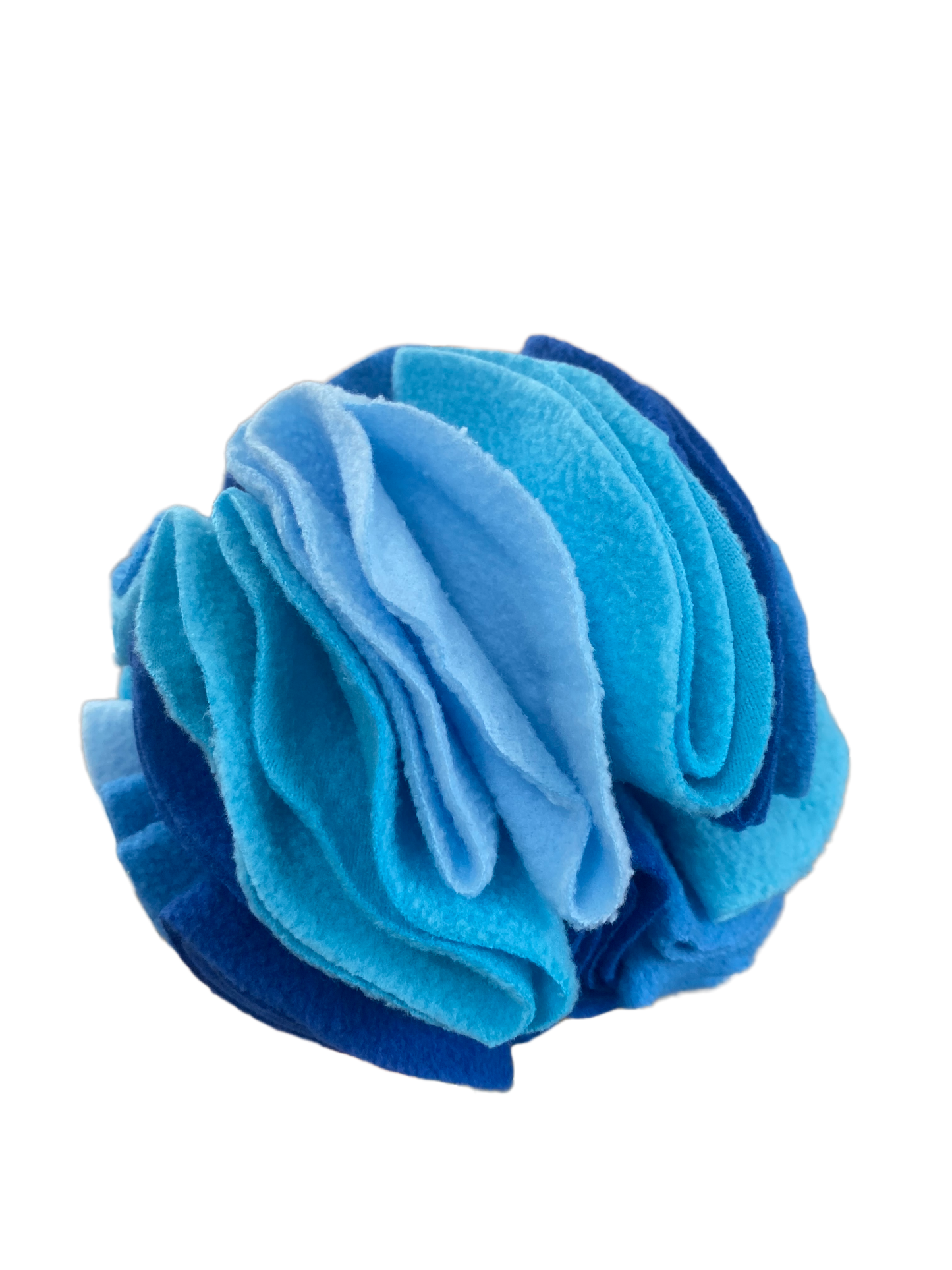 Interactive toy - blue foraging ball