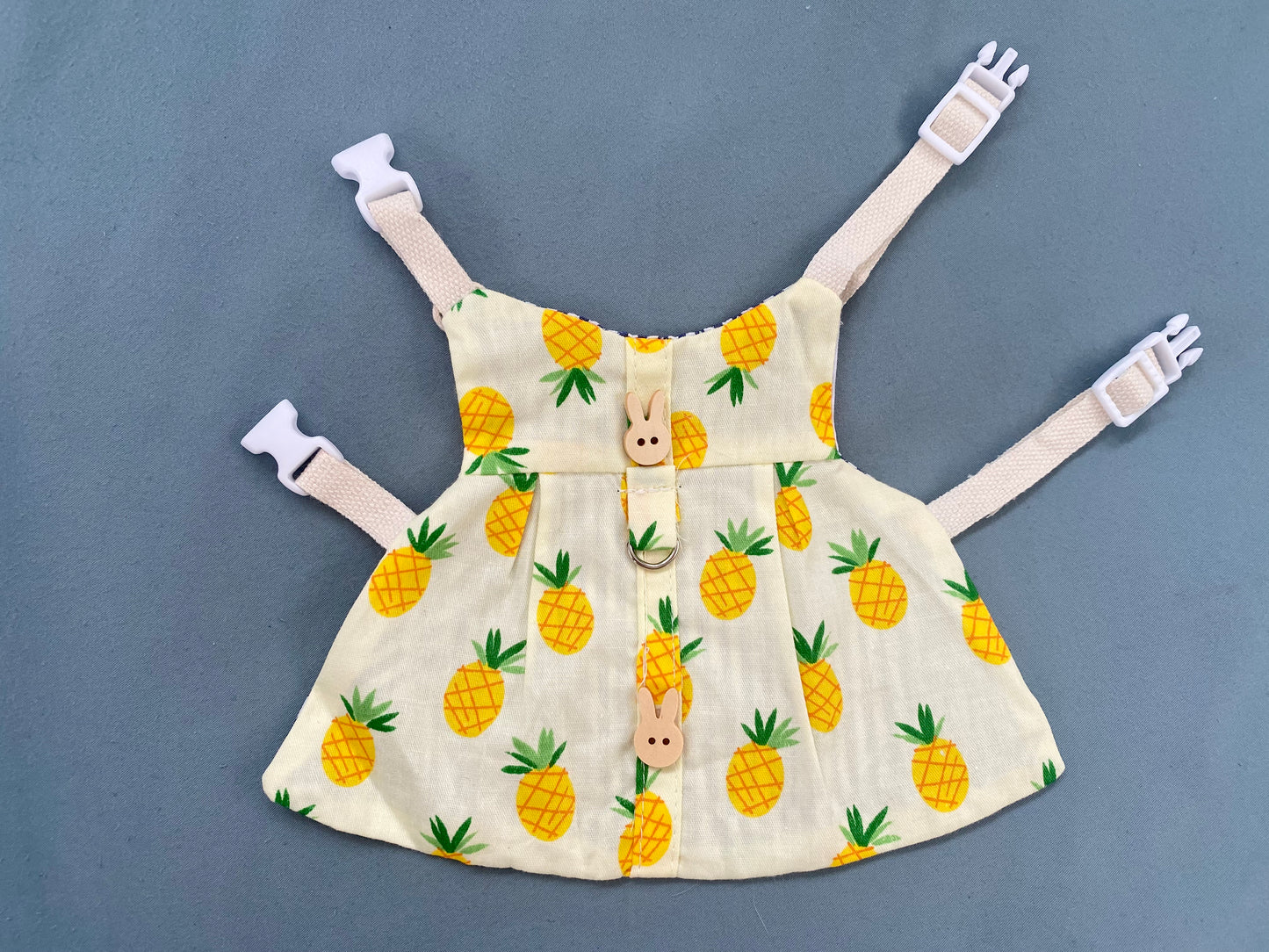 Pineapple pattern🍍 - bunny harness 